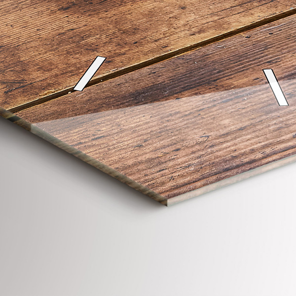 Reloj vertical Madera rústica - espejomat.es