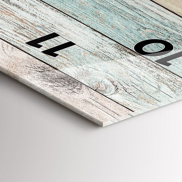 Reloj vertical Tablas de colores - espejomat.es