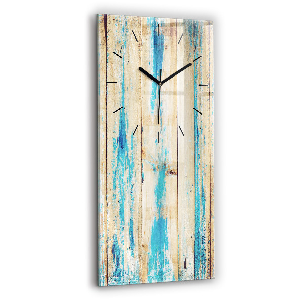 Reloj vertical Madera rayada - espejomat.es