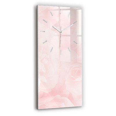 Reloj vertical Rosas en flor - espejomat.es