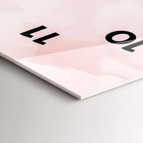 Reloj vertical Rosas en flor - espejomat.es