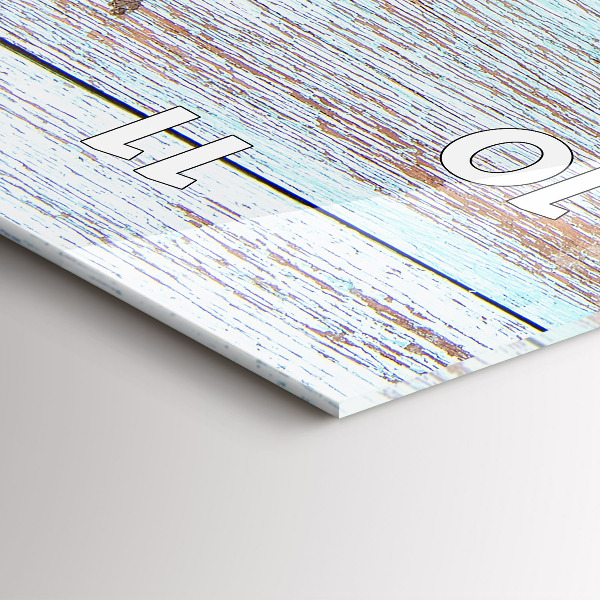 Reloj vertical Madera en colores pastel - espejomat.es