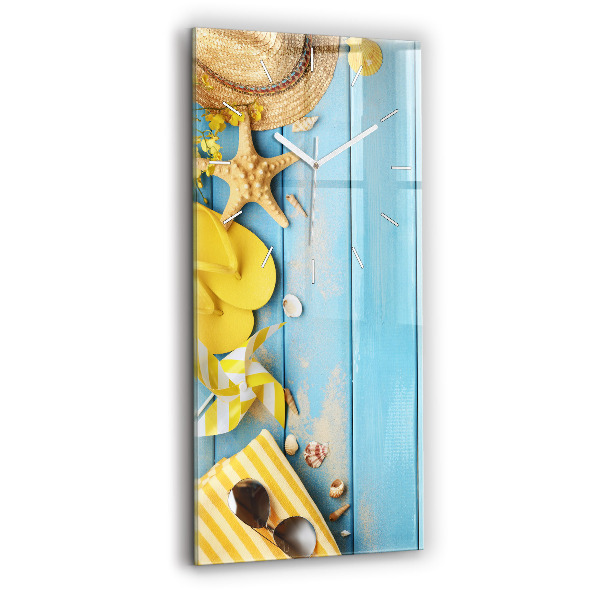 Reloj de vidrio vertical Accesorios de playa y tablas - espejomat.es