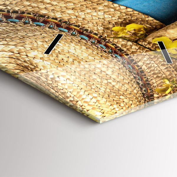 Reloj de vidrio vertical Accesorios de playa y tablas - espejomat.es