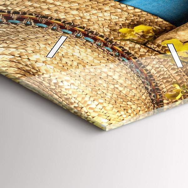 Reloj de vidrio vertical Accesorios de playa y tablas - espejomat.es