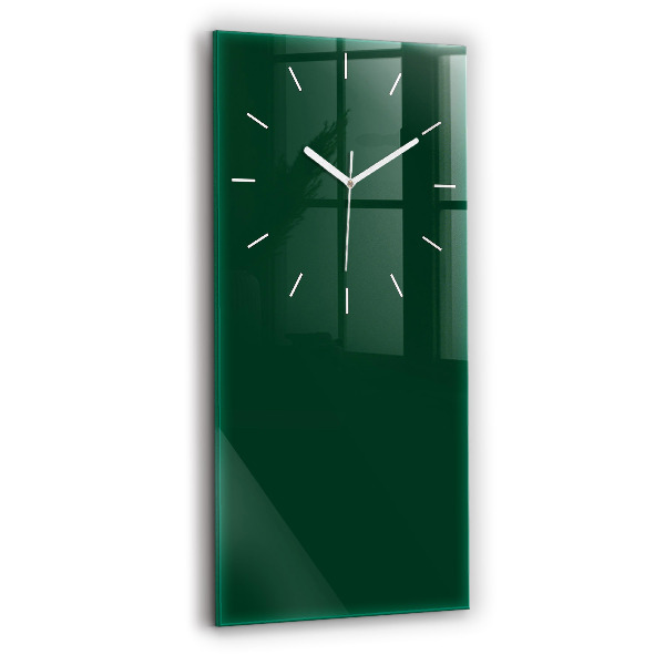 Reloj vertical Botella de color verde - espejomat.es