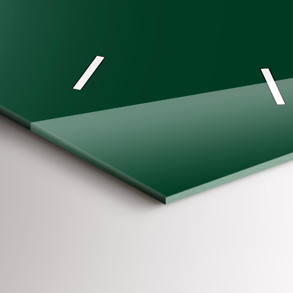 Reloj vertical Botella de color verde - espejomat.es