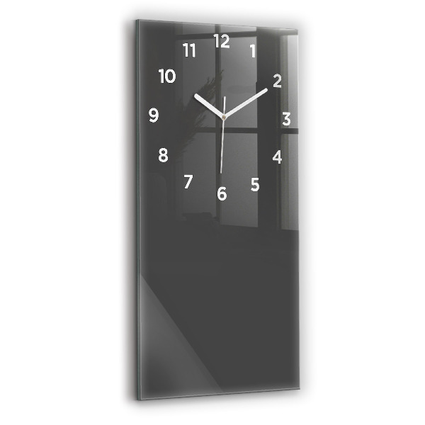 Reloj de cristal vertical Color gris - espejomat.es