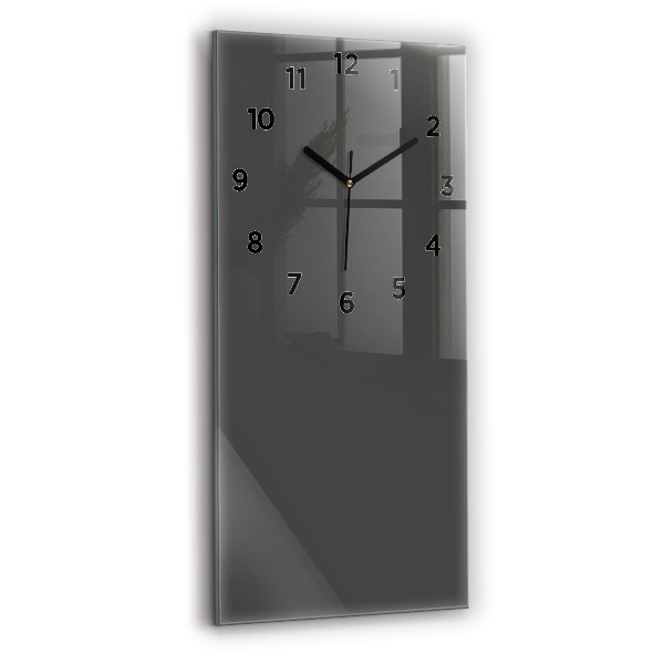 Reloj de cristal vertical Color gris - espejomat.es