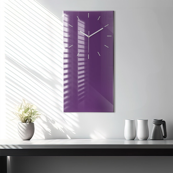Reloj vertical Color morado - espejomat.es