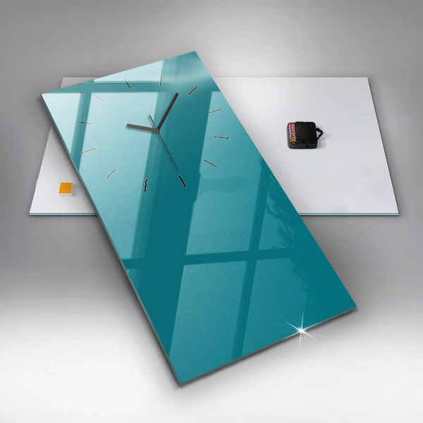 Reloj de cristal vertical Color azul marino - espejomat.es