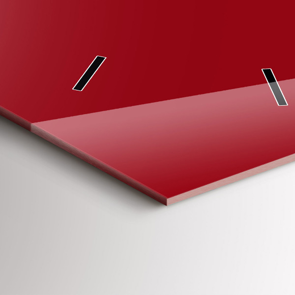 Reloj vertical Color rojo - espejomat.es