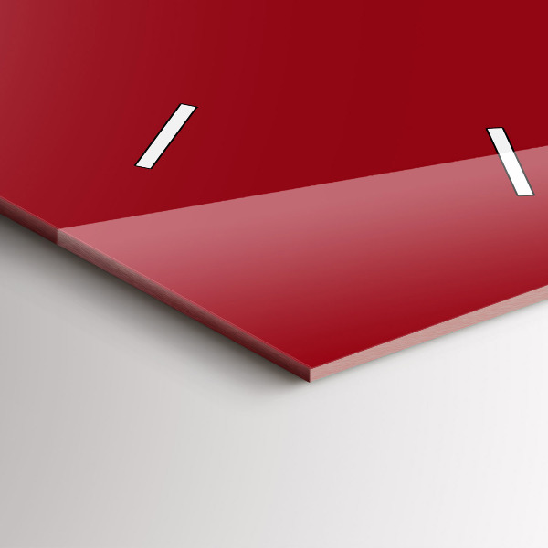 Reloj vertical Color rojo - espejomat.es