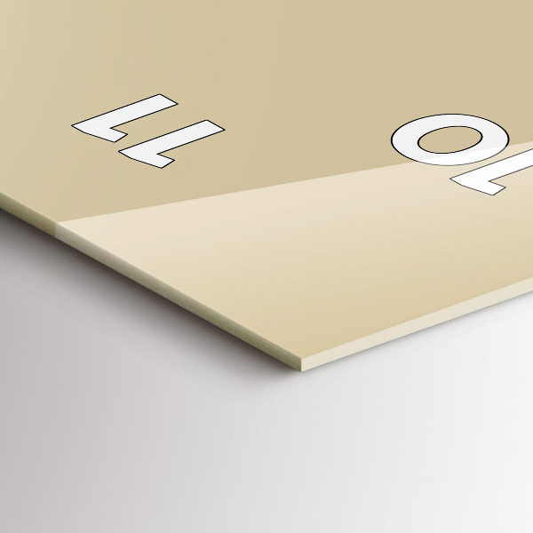 Reloj vertical El color beige - espejomat.es