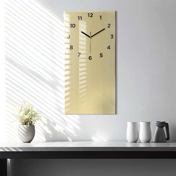 Reloj vertical Color crema - espejomat.es