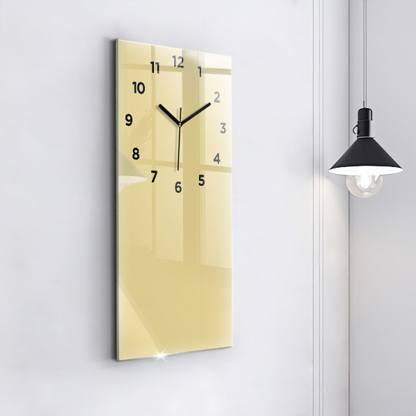 Reloj vertical Color crema - espejomat.es