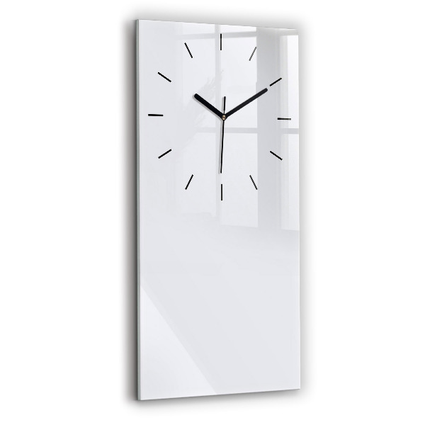 Reloj de cristal vertical Color blanco oscuro - espejomat.es