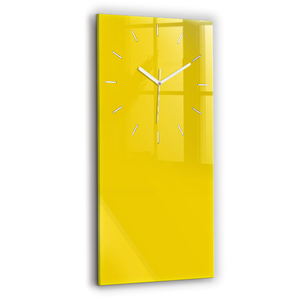 Reloj vertical Color amarillo claro - espejomat.es