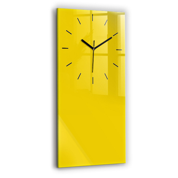 Reloj vertical Color amarillo claro - espejomat.es