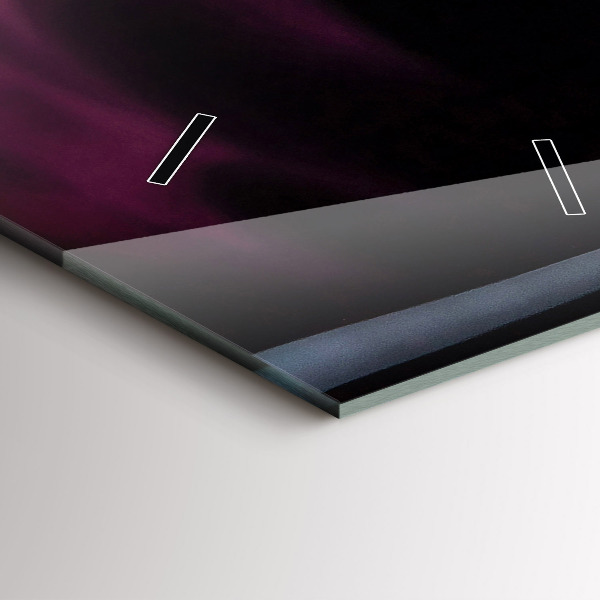 Reloj de cristal vertical Vino tinto - espejomat.es