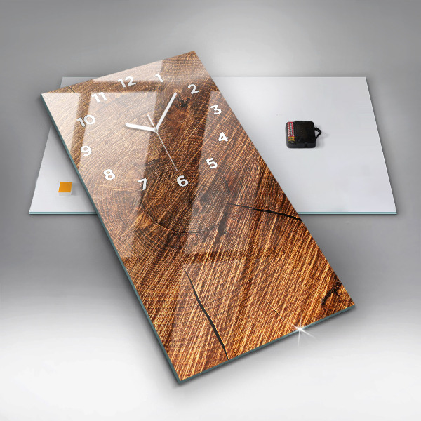 Reloj vertical Madera decorativa - espejomat.es