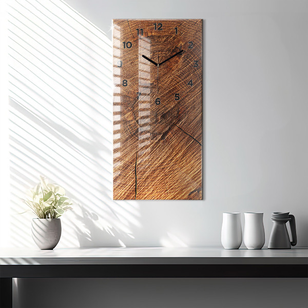 Reloj vertical Madera decorativa - espejomat.es