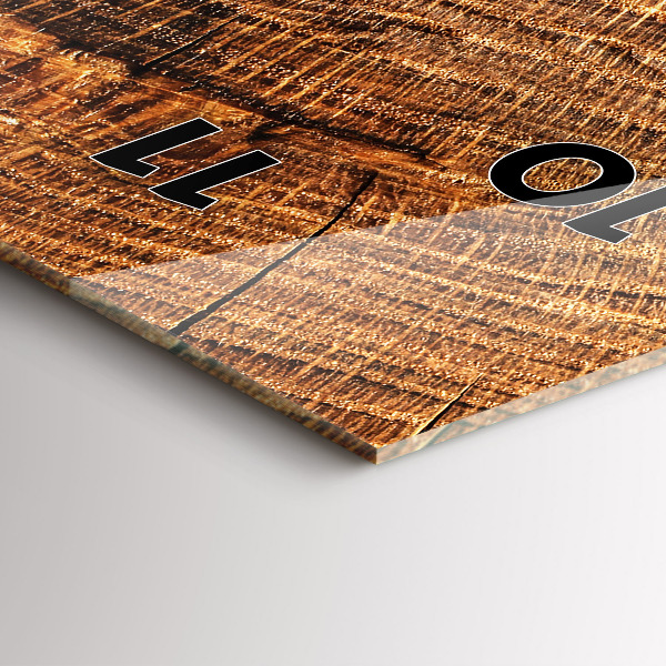 Reloj vertical Madera decorativa - espejomat.es