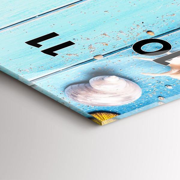 Reloj de cristal vertical Accesorios de playa - espejomat.es