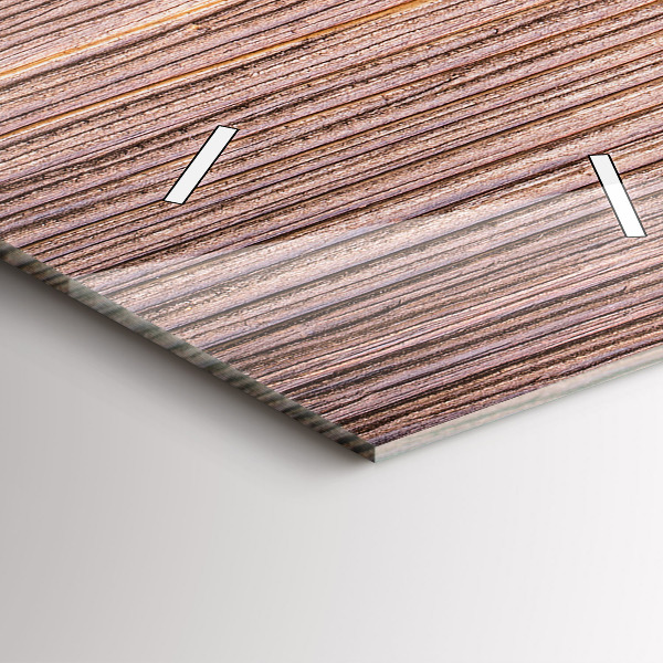 Reloj de vidrio vertical Pimentón - espejomat.es