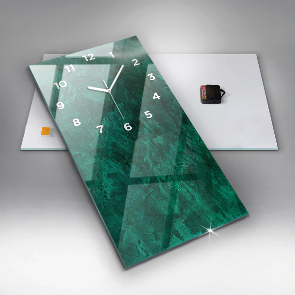 Reloj vertical Pared esmeralda - espejomat.es