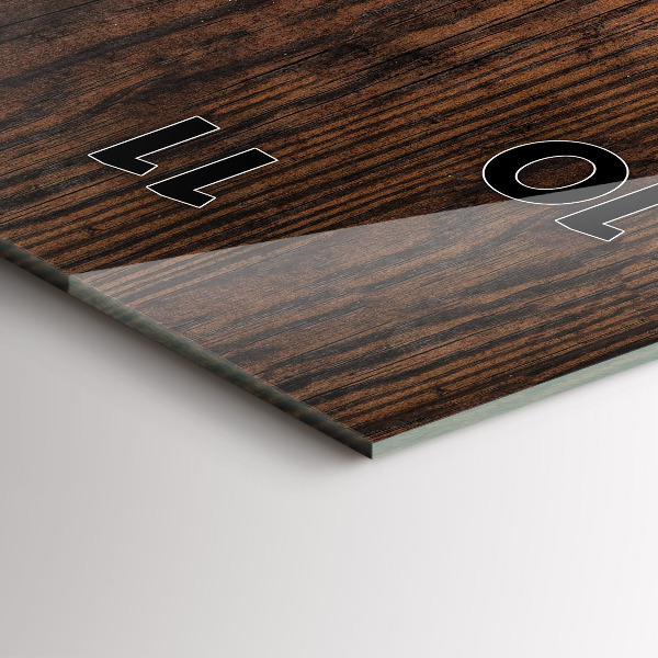 Reloj vertical Madera vieja - espejomat.es