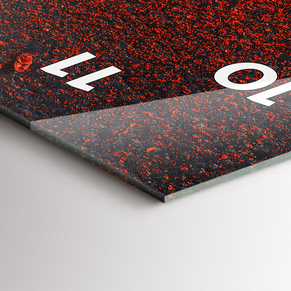 Reloj vertical Pimiento rojo picante - espejomat.es