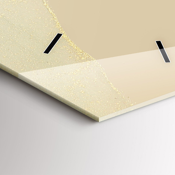 Reloj vertical Abstracción cromática - espejomat.es