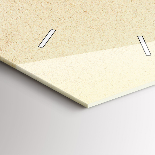 Reloj de cristal vertical Abstracción dorada - espejomat.es