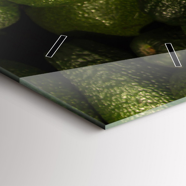 Reloj vertical Aguacate - espejomat.es