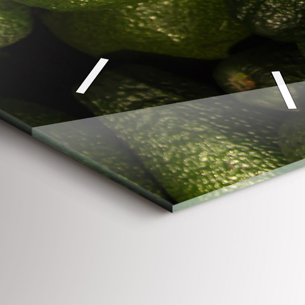 Reloj vertical Aguacate - espejomat.es