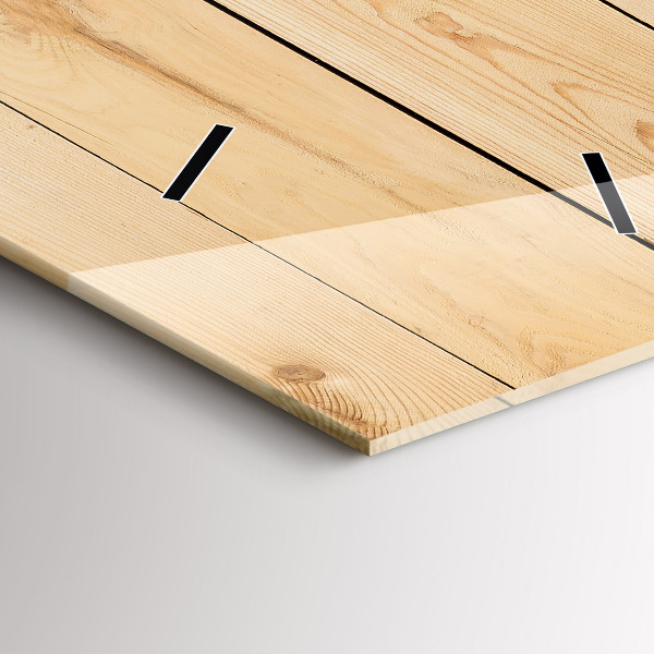 Reloj vertical Tablones de madera - espejomat.es