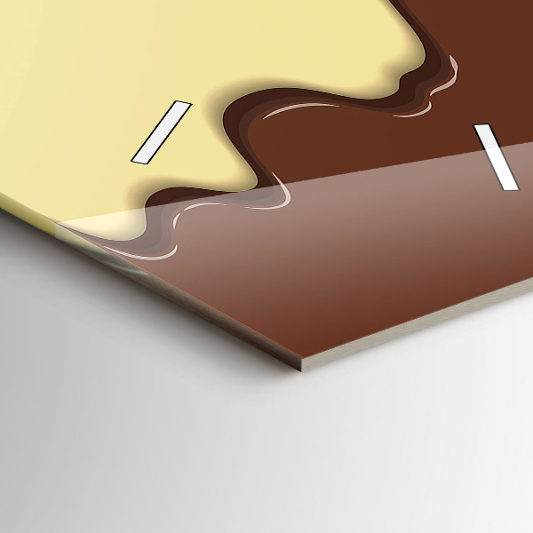 Reloj vertical Barquillo y helado - espejomat.es