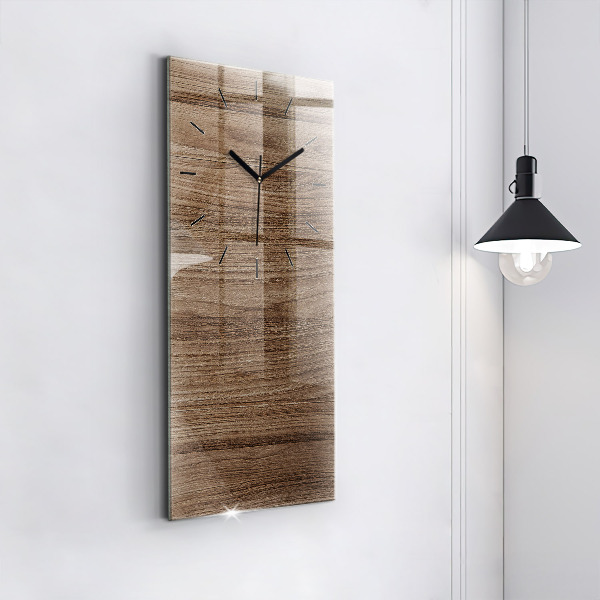 Reloj vertical Madera oscura - espejomat.es