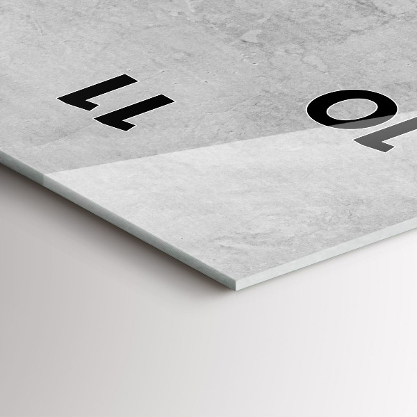 Reloj vertical Muro de piedra - espejomat.es