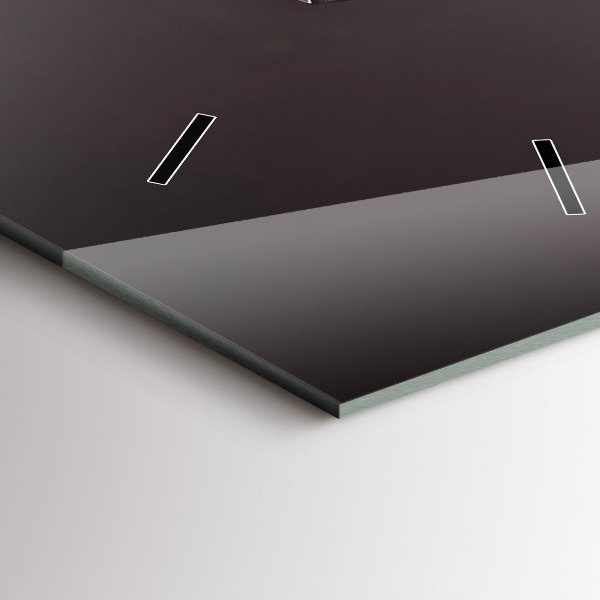 Reloj de vidrio vertical Lámpara de vino tinto - espejomat.es