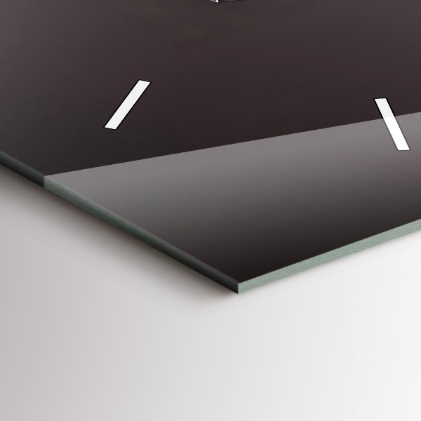 Reloj de vidrio vertical Lámpara de vino tinto - espejomat.es