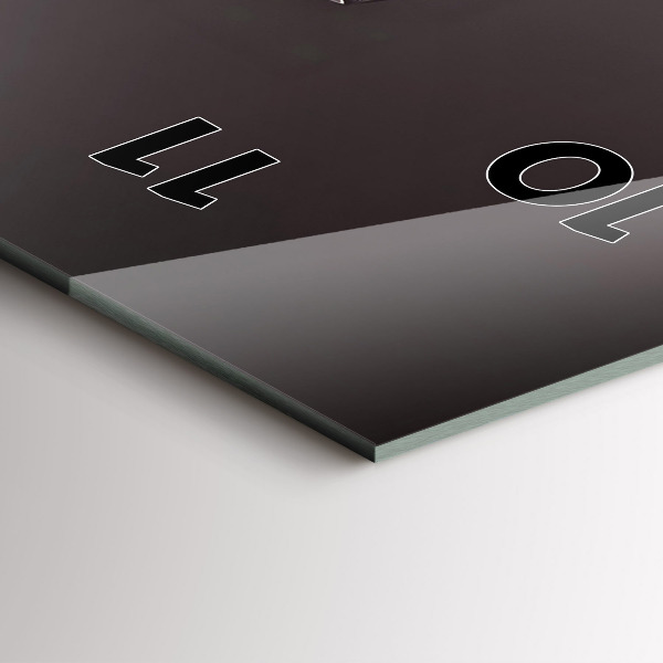 Reloj de vidrio vertical Lámpara de vino tinto - espejomat.es