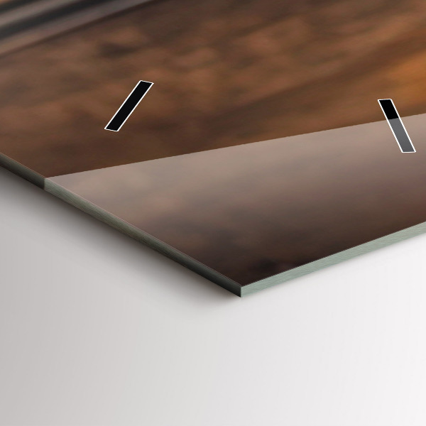 Reloj de cristal vertical Taza de café - espejomat.es