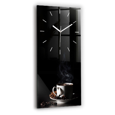 Reloj vertical Taza de café - espejomat.es