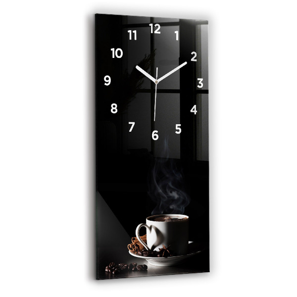 Reloj vertical Taza de café - espejomat.es