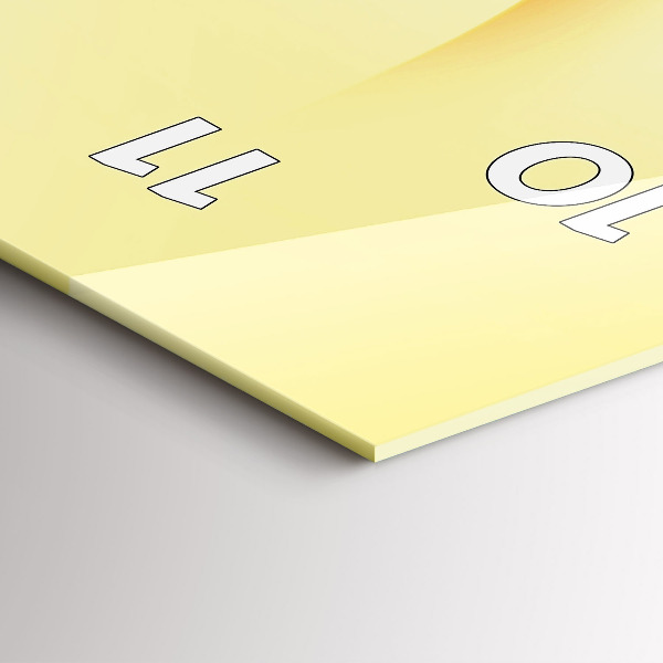 Reloj vertical Olas abstractas - espejomat.es