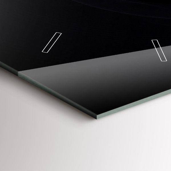 Reloj vertical Abstracción violeta - espejomat.es