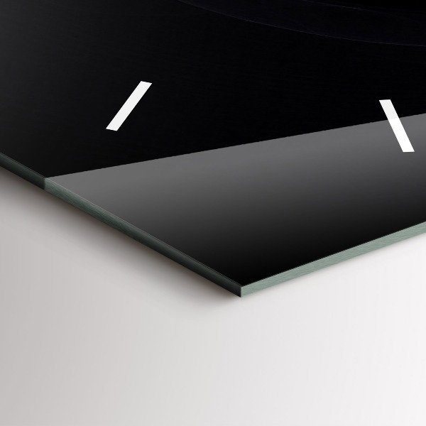 Reloj vertical Abstracción violeta - espejomat.es