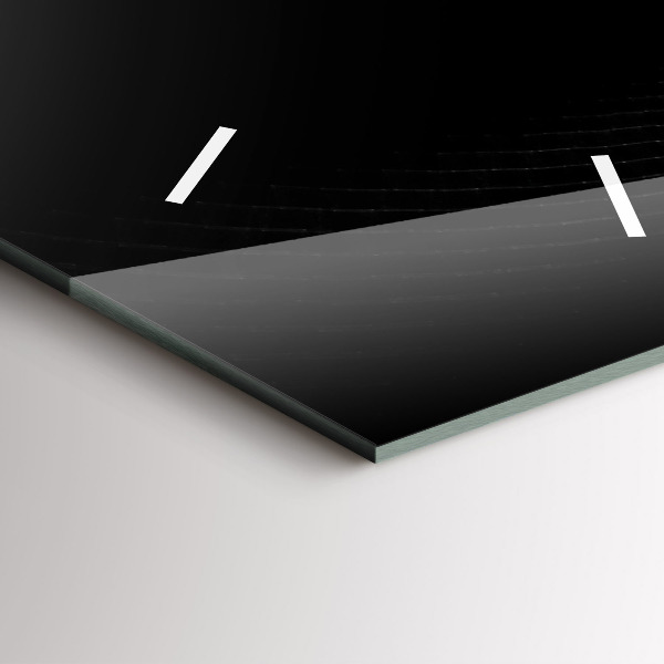 Reloj vertical Humo abstracto - espejomat.es